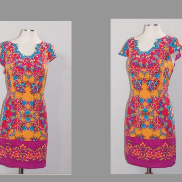 Muse Silk Dress - Picture 1 of 11